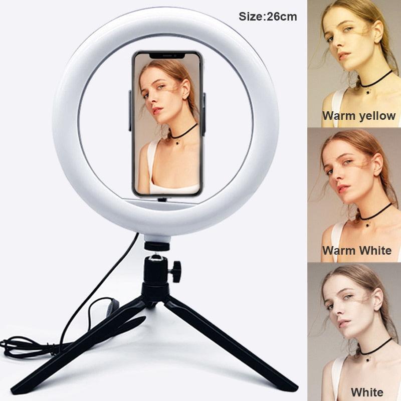 LED Ring Light com suporte para Celular - SSPX Magazine