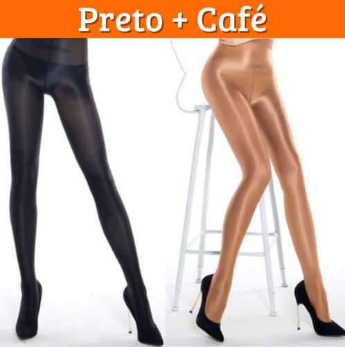 (COMPRE 1 LEVE 2) Meia-Calça AntiCelulite 70D + BRINDE - SSPX Magazine