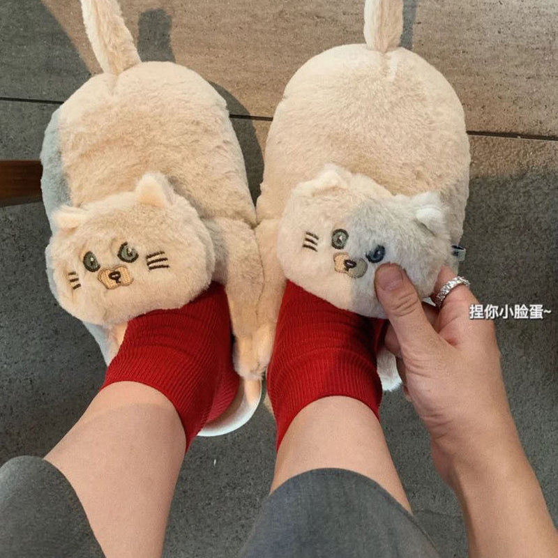 Hugger Cat Slippers