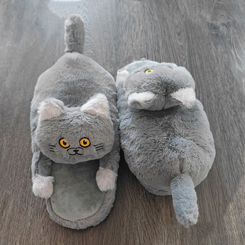 Hugger Cat Slippers