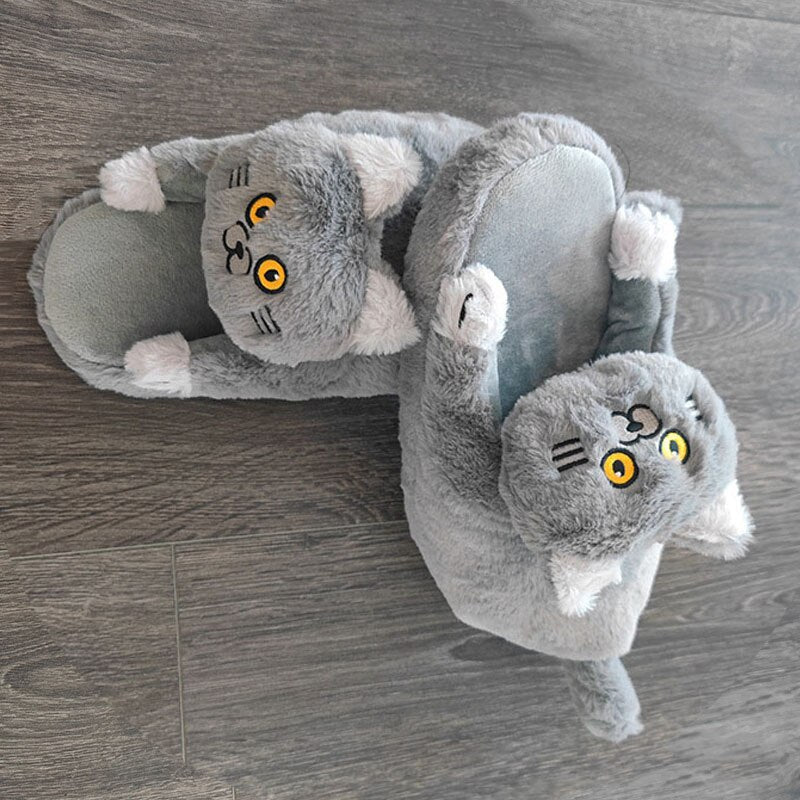 Hugger Cat Slippers