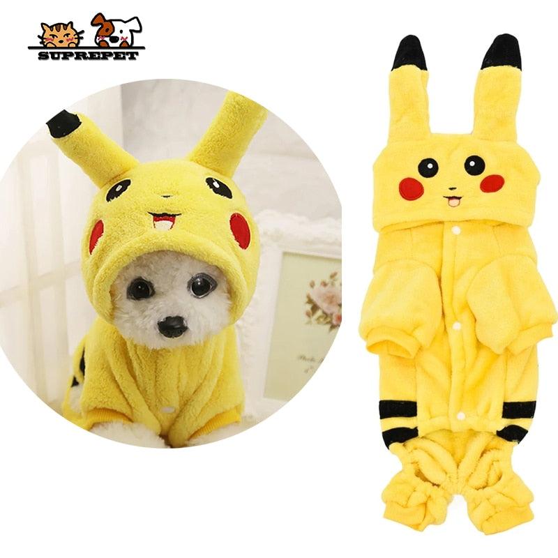 Roupa Pikachu Anime Cachorro Gato - SSPX Magazine